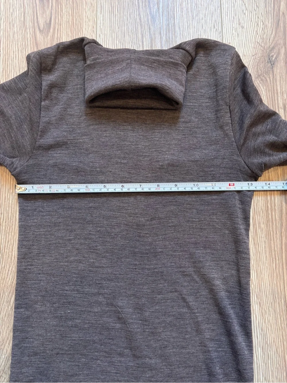 Dilling 100% Wool Turtleneck Baselayer Size 6 - Picture 7 of 7